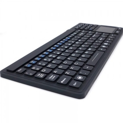 Teclado médico de silicona con panel táctil - Teclado industrial resistente al agua IP68