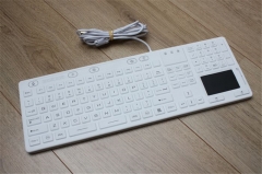 Industrial Silicone Full Size Medical keyboard IP68 Waterproof