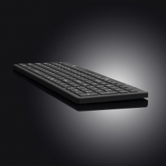 Teclado de tamaño completo del contraluz del silicón médico industrial con el teclado numérico