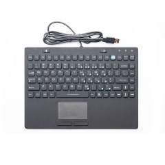 Industrial Silicone keyboard With Touchpad For Vehicle Computer