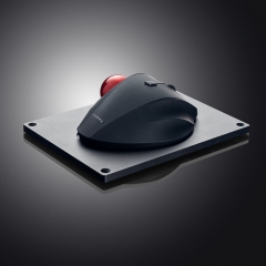Panel Mount Embedded Wired Ergonomic Trackball Mouse, Optical Vertical Rollerball Mice, 34mm Trackball