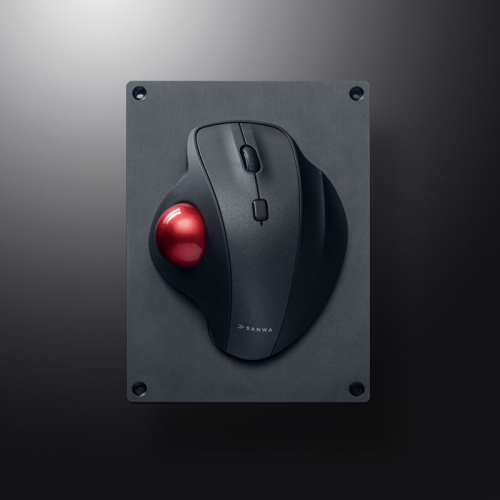 Panel Mount Embedded Wired Ergonomic Trackball Mouse, Optical Vertical Rollerball Mice, 34mm Trackball