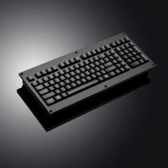 DAVO 40 touches monture du panneau arrière clavier numérique en acier inoxydable clavier en métal industriel avec rétro-éclairage