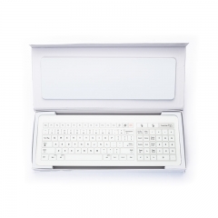 Wired Medical Glass Keyboard IP67 Waterproof Touch Pad for Clinic Sickroom