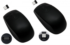 Antibacterial Silicone Waterproof Laser Wireless Mouse