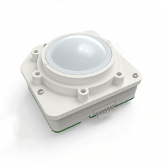 Versiegelt Wasser-Proof Edelstahl 36mm LED Backlit Harz Mechanische Medizinische Industrie Trackball Maus