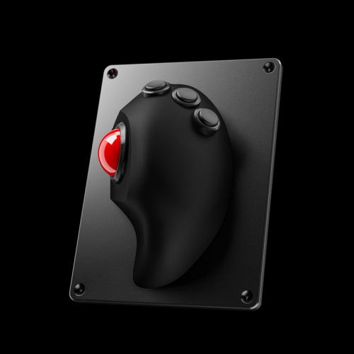 DAVO LIN Trackball-Tastatur aus Edelstahl