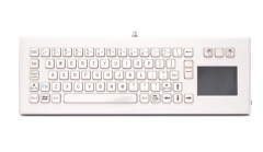 Teclado de aço inoxidável com botão de metal personalizado, teclado industrial com teclado para quiosques de serviços bancários, máquina CNC médica