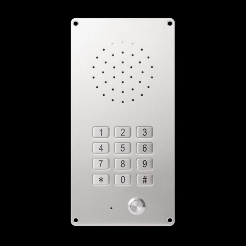 12 Keys Metal Keypad With Loudspeaker For Public Telephone