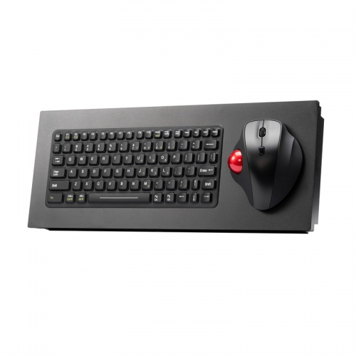 Teclado industrial de caucho de silicona resistente y sellado dinámico IP65 de 81 teclas