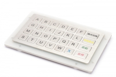 28 Keys IP65 Waterproof Rugged Metal Keypad, Matrix and USB Interface Available
