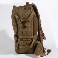Khaki Military Backpack Nylon Army Bags , PK-0008