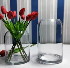 Wholesale handmade brilliant glass vase crystal table decoration