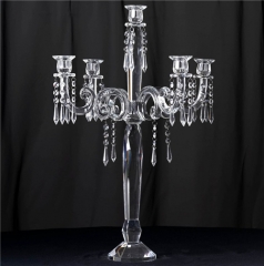 Wedding Large Crystal Candelabra Crystal Tall Candle Holders Wedding Centerpieces