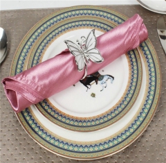 Wholesale Fancy Wedding Banquet Event Party Satin Napkin