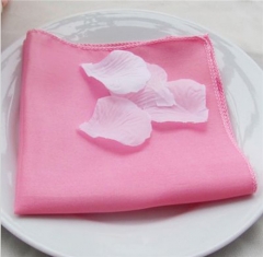 Custom Factory Cheap Polyester Table Napkin For Banquet