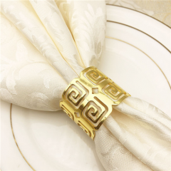Metal Napkin Ring Wedding Party Dinner Table Decoration