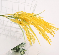 Wholesale Plastic Material Artificial Plant Wheat For Home Decoration