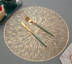 Factory direct Wholesale for Gold Silver Table Place Mat