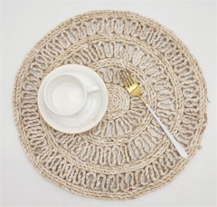 Round Rattan Table Mat For Kitchen Use