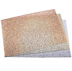 Rose Gold Simple Ins Style Table Place Mat