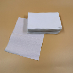 White Wide Interfold 6 1/2" x 8 1/2" Dispenser Napkin - 6000/Case