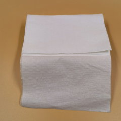 White Wide Interfold 6 1/2" x 8 1/2" Dispenser Napkin - 6000/Case