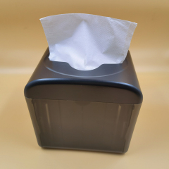 White Wide Interfold 6 1/2" x 8 1/2" Dispenser Napkin - 6000/Case