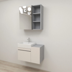 Bathroom Cabinet Combination Series (Angel White)