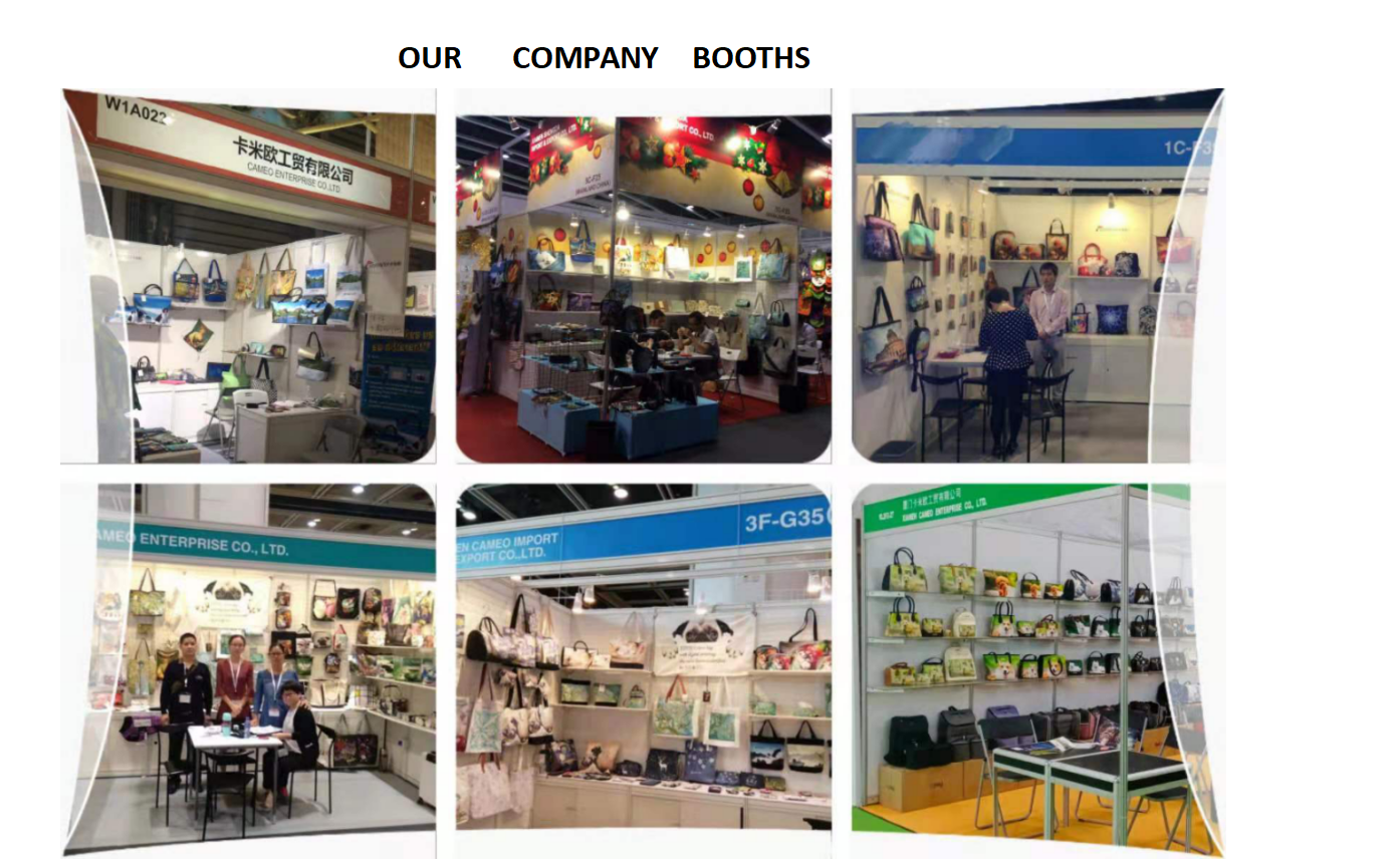 Our canvas bag factory participated in the Shanghai International Exhibition