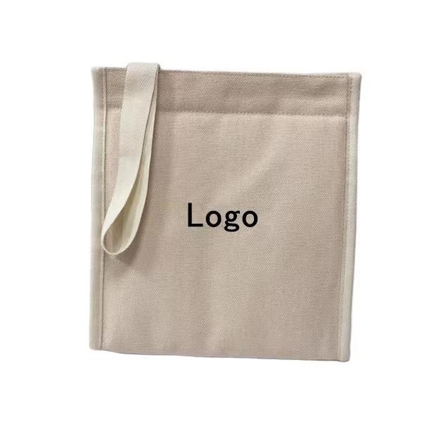 Exquisitely crafted canvas lunch bag with logo