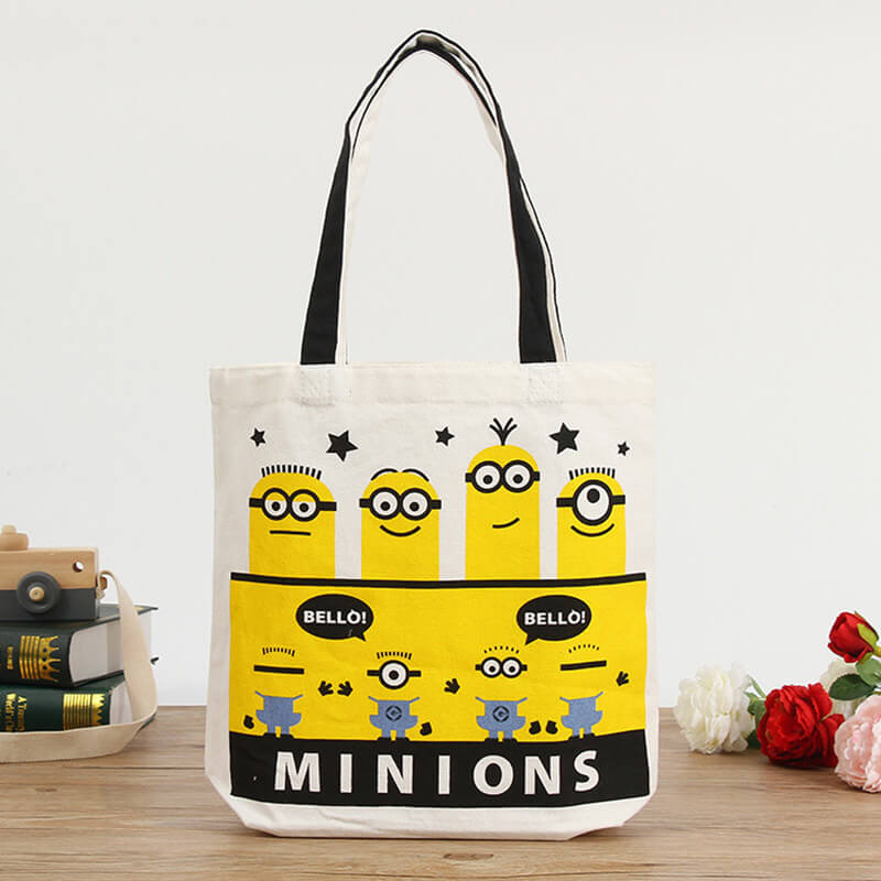 Very fashionable canvas shopping bags