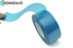 TL01010P - Màng chống dính PET silicon màu xanh dương dày: 0.01mm