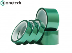 Green single-sided PET tape - D24110