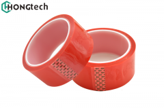 Red single sided heat-resistant PET  tape - D17004