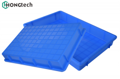 Blue antistatic material tray-L40247