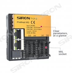 SiRON T120 ~T121 - Đầu vào và đầu ra kỹ thuật số/8/16/32 Kênh