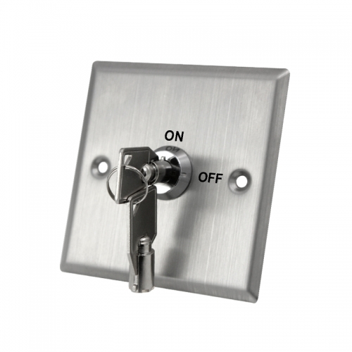Botão de interruptor de chave de emergência de aço inoxidável SAC-B87