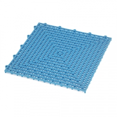 PVC Small Square Bathroom Anti-Slip Drainage Ingterlocking Floor Tile. Wet Area Non-Slip Ingterlocking Floor Mat
