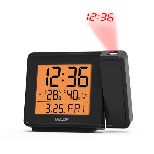 RADIO-CONTROLLED PROJECTION ALARM CLOCK