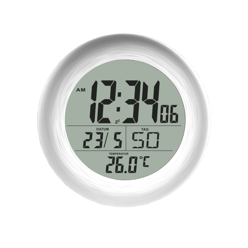 Shower Clock with Thermometer