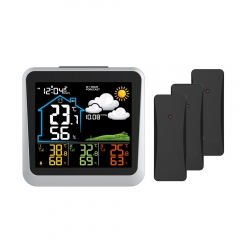 Wireless Atomic 3 Channel Weather Station