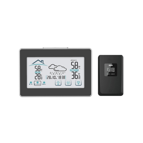 Touch Button Weather Station Clock