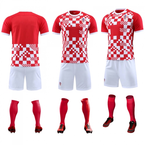 European Cup Croatian home jersey