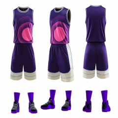 Cheap Sublimation Comic Team Uniform Breathable mesh style Basketball Jersey