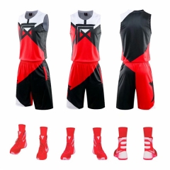 Digital printing Basketball jersey design sublimation