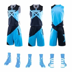 Digital printing Basketball jersey design sublimation