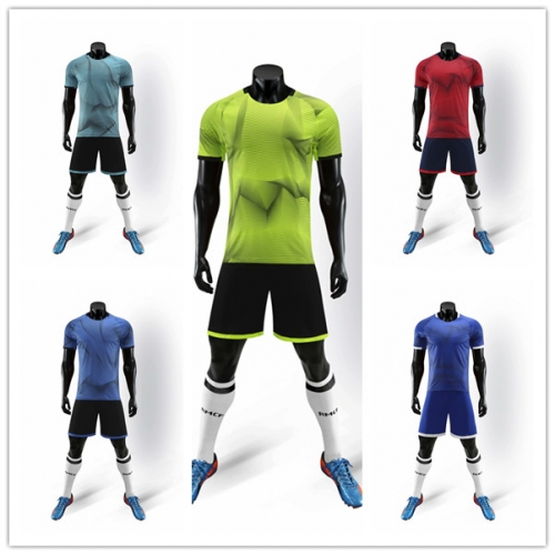 Low-cost supply of football training suit DIY group to buy sports jerseys