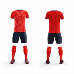 Factory direct sale custom design dry fit football kits soccer training clothes