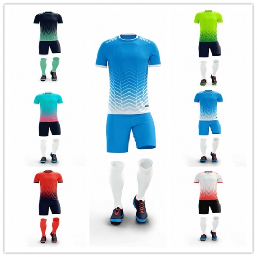 Hot New Fashion Sportwear Brand Eye Breathable  School Football Clothes